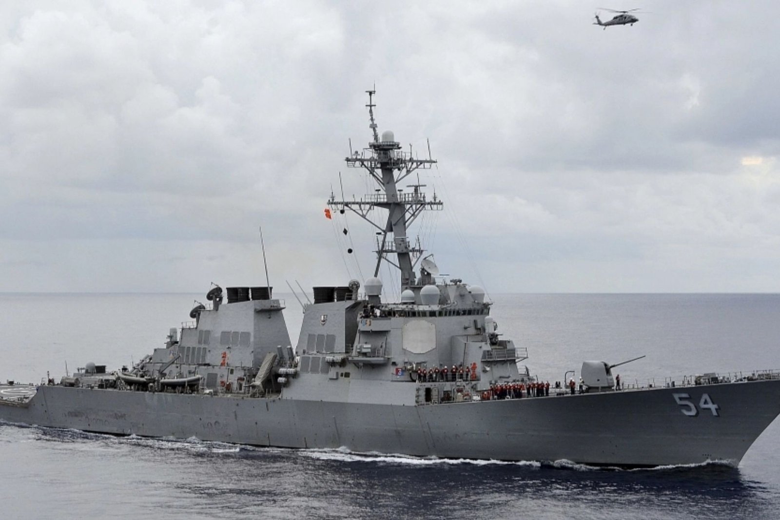 China Condemns The US As Another Warship That Transits The Taiwan Strait.