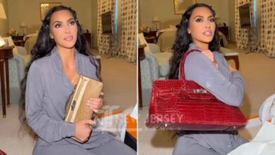 Kim Kardashian Hermès unboxing