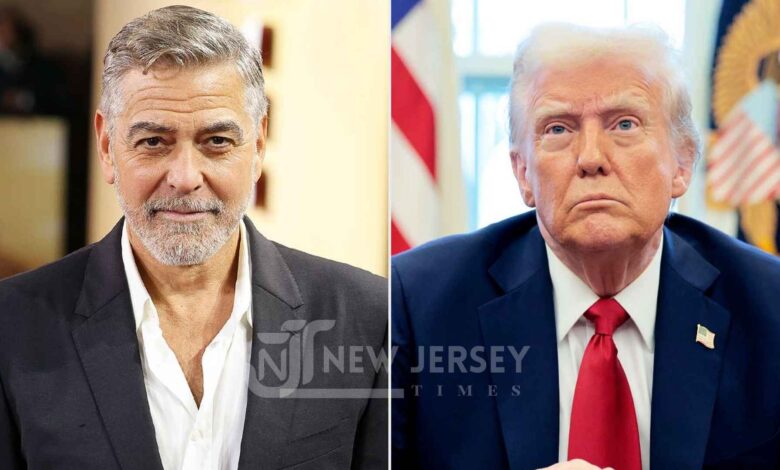 George Clooney Trump feud